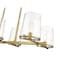 Z-Lite Callista 6 Light Island, Rubbed Brass & Clear 3032-6L-RB - alternate 8